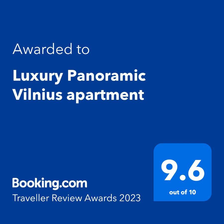 Luxury Panoramic Vilnius Apartment Εξωτερικό φωτογραφία